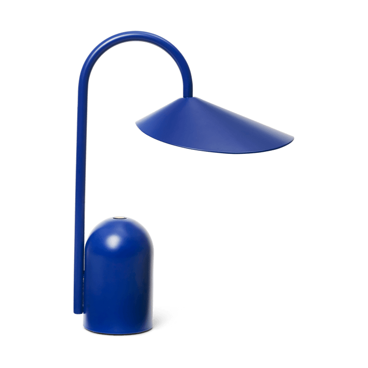 Arum bærbar lampe - Bright Blue - ferm LIVING