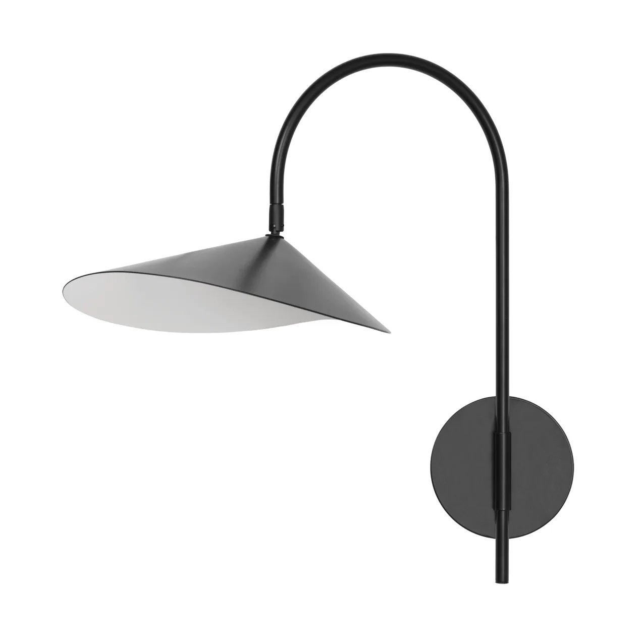 Arum swivel væglampe fast installation, Black Ferm Living