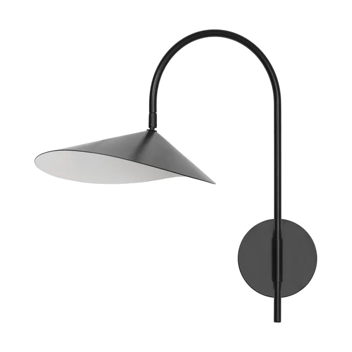 Arum swivel væglampe fast installation - Black - Ferm Living