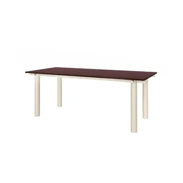 Atura spisebord - Light cashmere-burgundy, 90x200 cm - Ferm Living