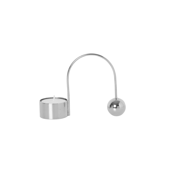 Balance forkromede lysestager - fyrfadlys - Ferm Living