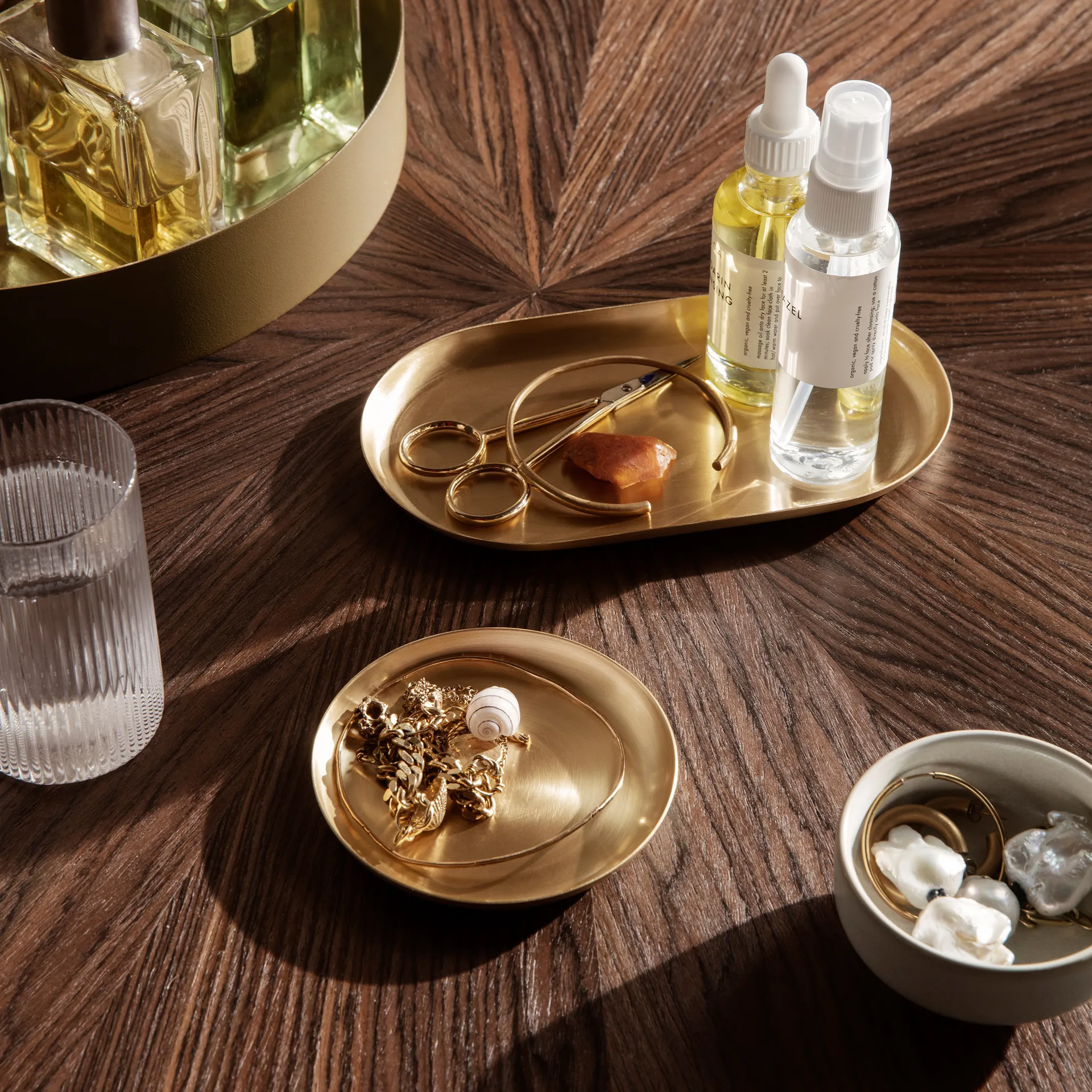 Basho bakke 9x18 cm, Messing Ferm Living