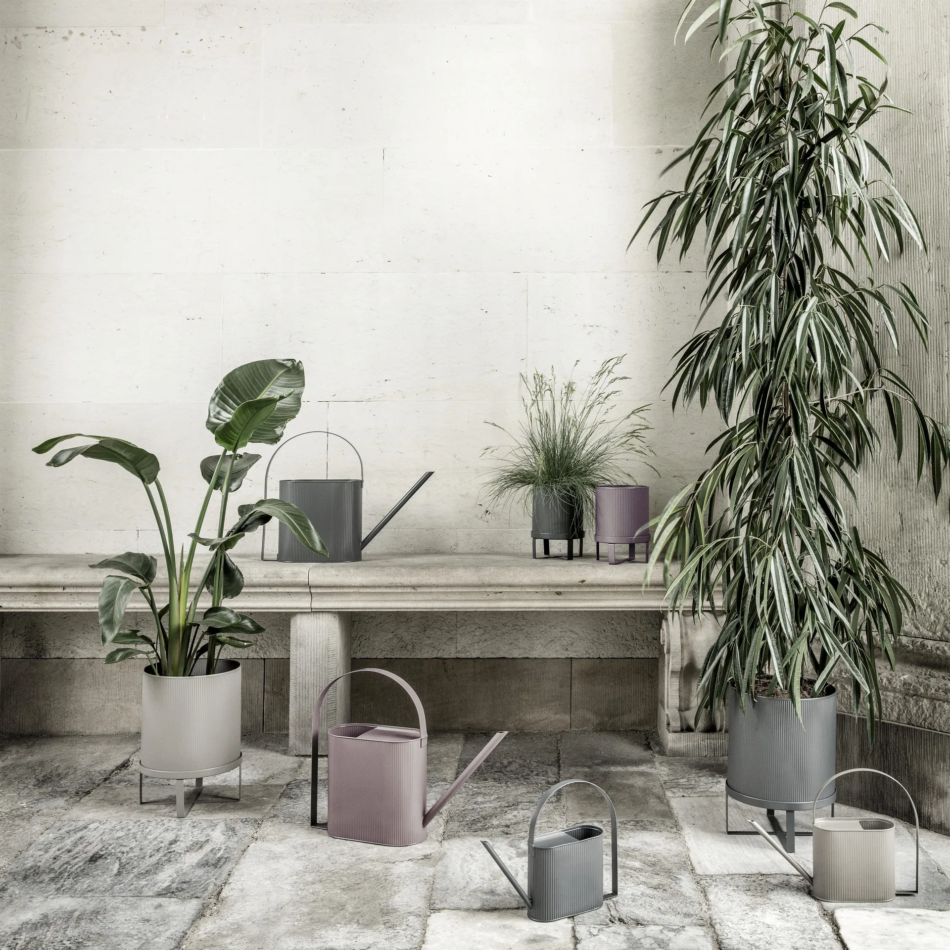 Bau urtepotte lille Ø18 cm, grå Ferm Living