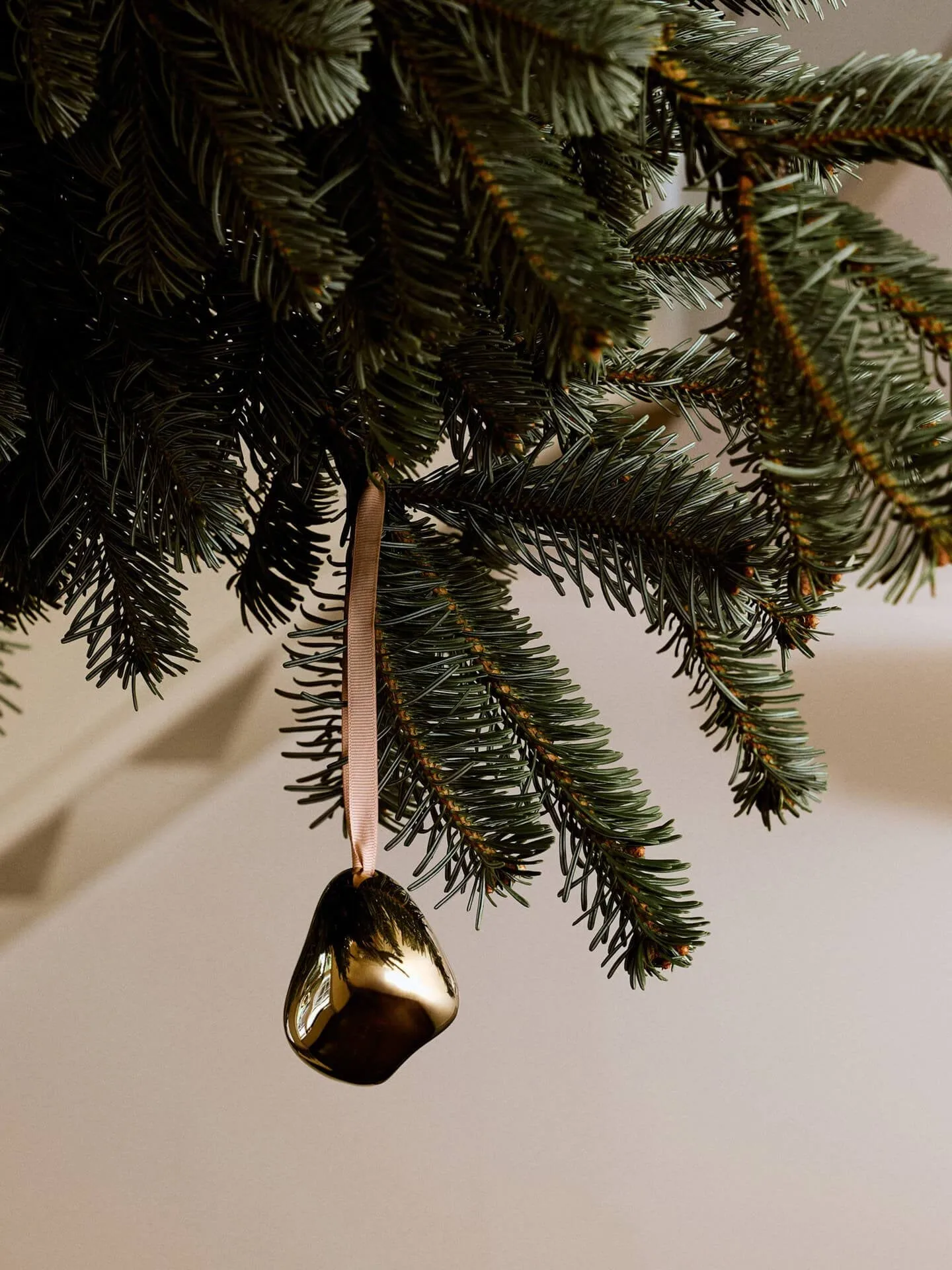 Bellure juleophæng 7 cm 2 dele, Messingfinish Ferm Living
