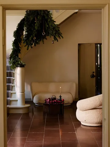 Bellure juleophæng 7 cm 2 dele - Messingfinish - Ferm Living