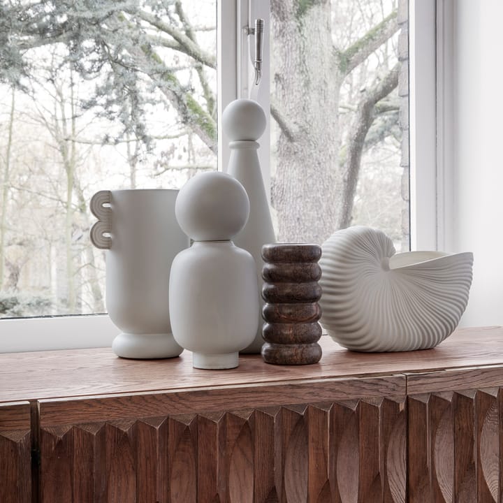 Bendum vase - Brun marmor - ferm LIVING