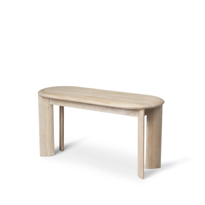 Bevel bænk - oak white oiled - ferm LIVING