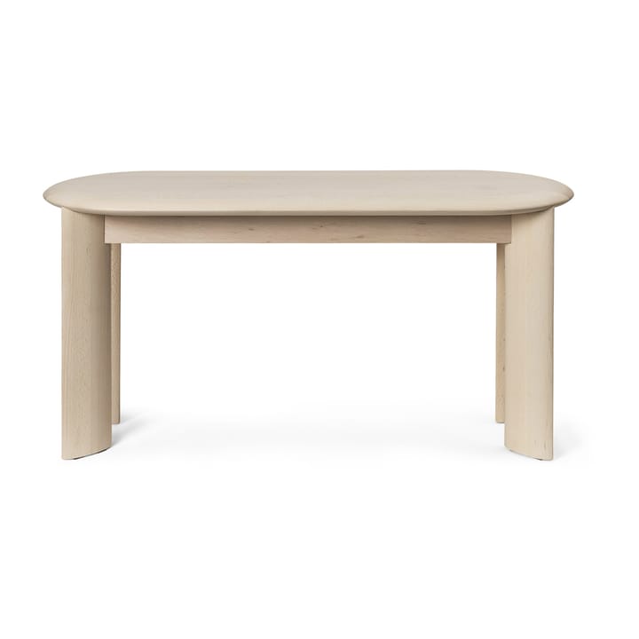 Bevel bænk - White Oiled Beech - Ferm Living