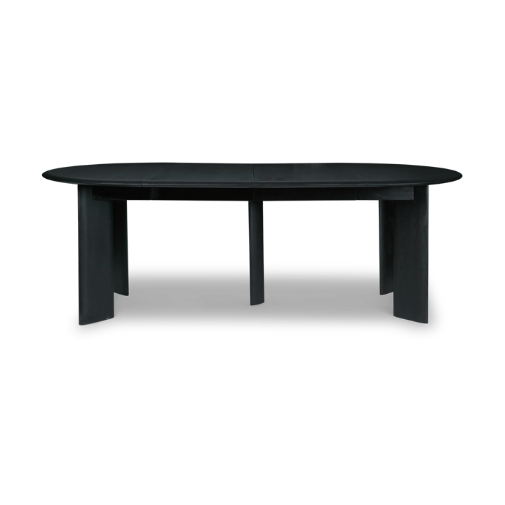 Bevel Extendable spisebord inkl. 2 indlægsplader, Black Oiled Beech Ferm Living