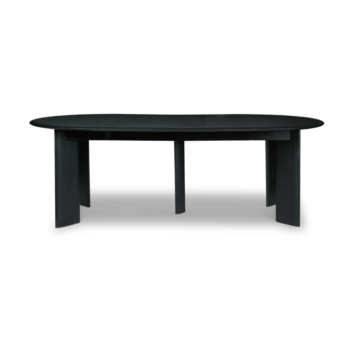 Bevel Extendable spisebord inkl. 2 indlægsplader - Black Oiled Beech - ferm LIVING