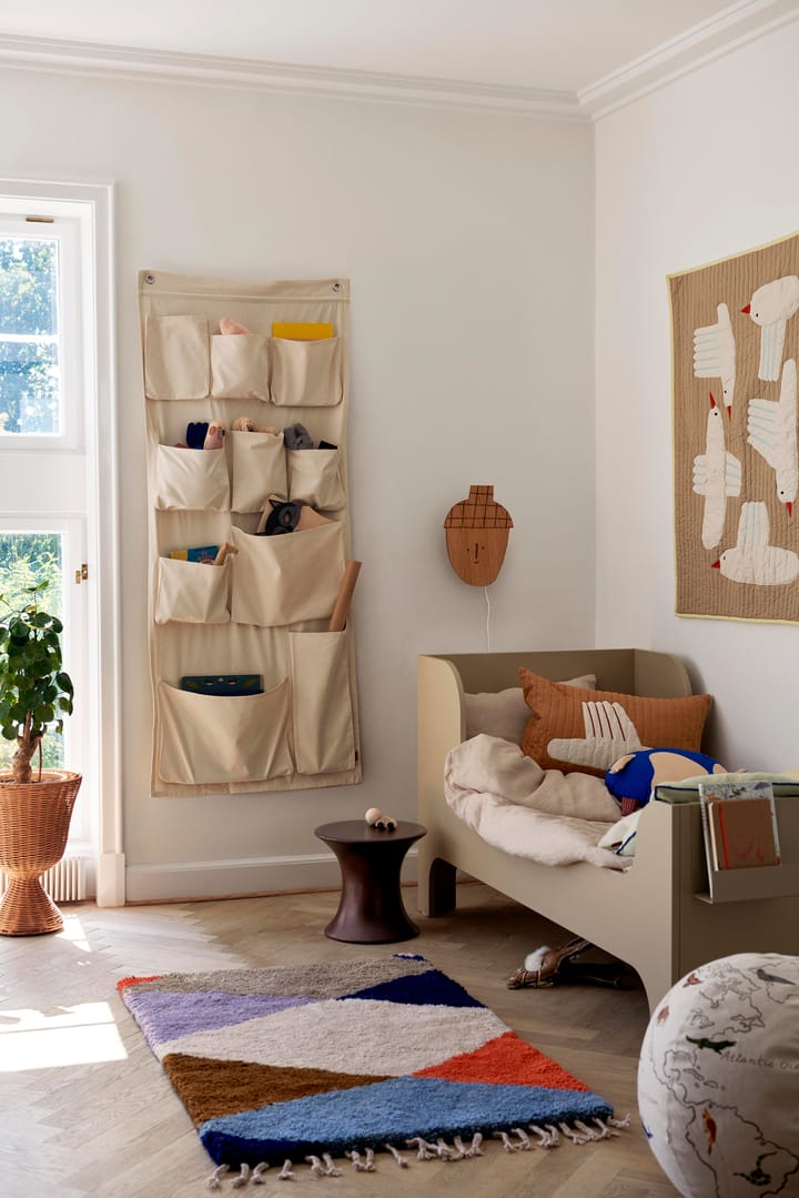 Bird quiltet tæppe, Beige Ferm Living