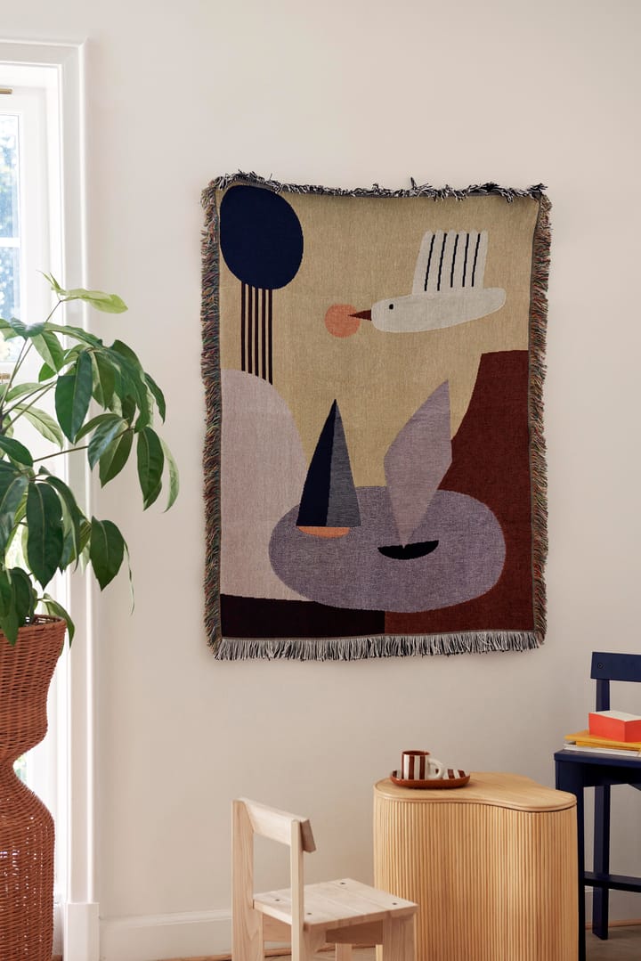 Bird væghængt tæppe, 80x110 cm Ferm Living