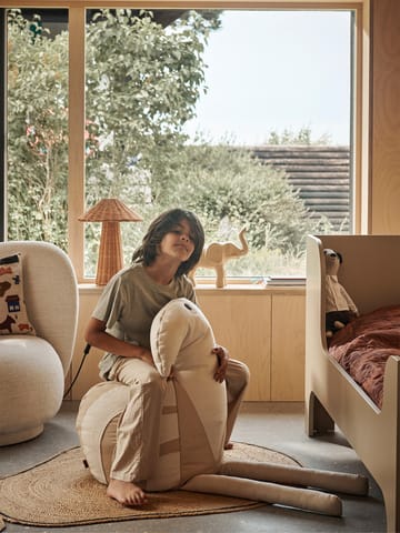 Birdy bean bag - Natural/Offwhite - Ferm Living