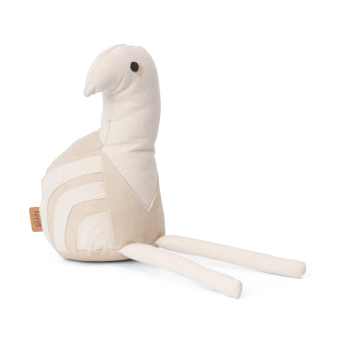Birdy teddy tøjdyr, Natural/Offwhite Ferm Living