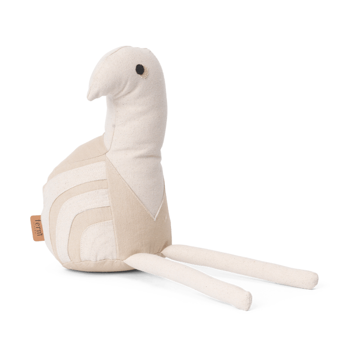 Birdy teddy tøjdyr - Natural/Offwhite - Ferm LIVING