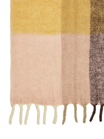 Blur mohair plaid - Butter-pale rose, 130x170 cm - Ferm Living