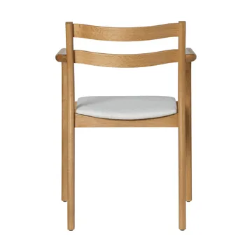 Boda armstol - Polstret sæde, natural oak-off-white - Ferm Living