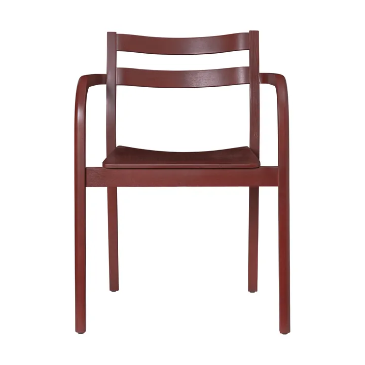 Boda armstol - Red brown - Ferm Living