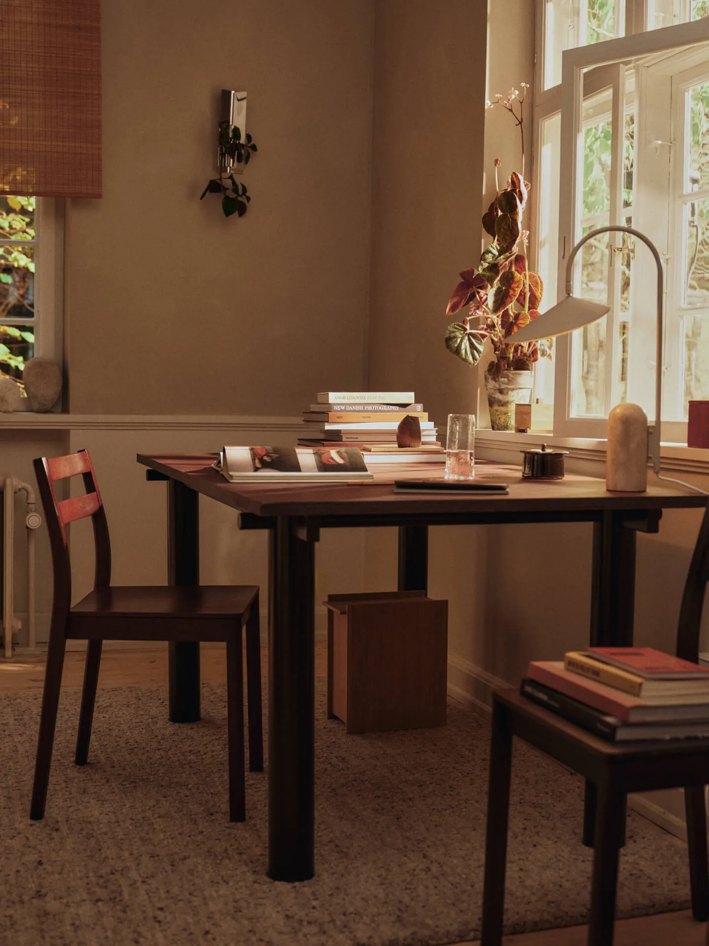 Boda stol, Red brown Ferm Living