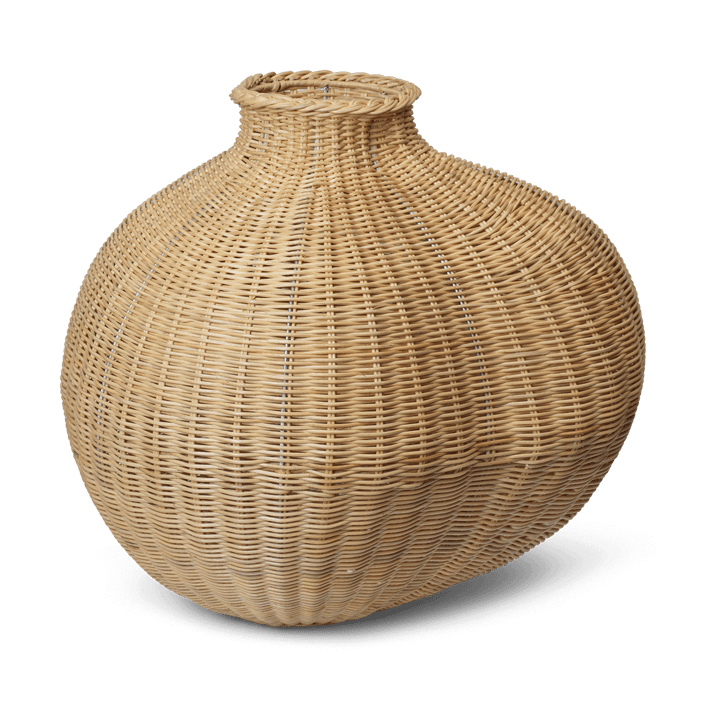 Bola flettet gulvvase - Natural - Ferm Living