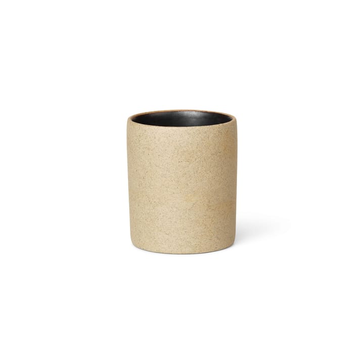 Bon opbevaringskrukke lille - Beige/Sort - Ferm Living