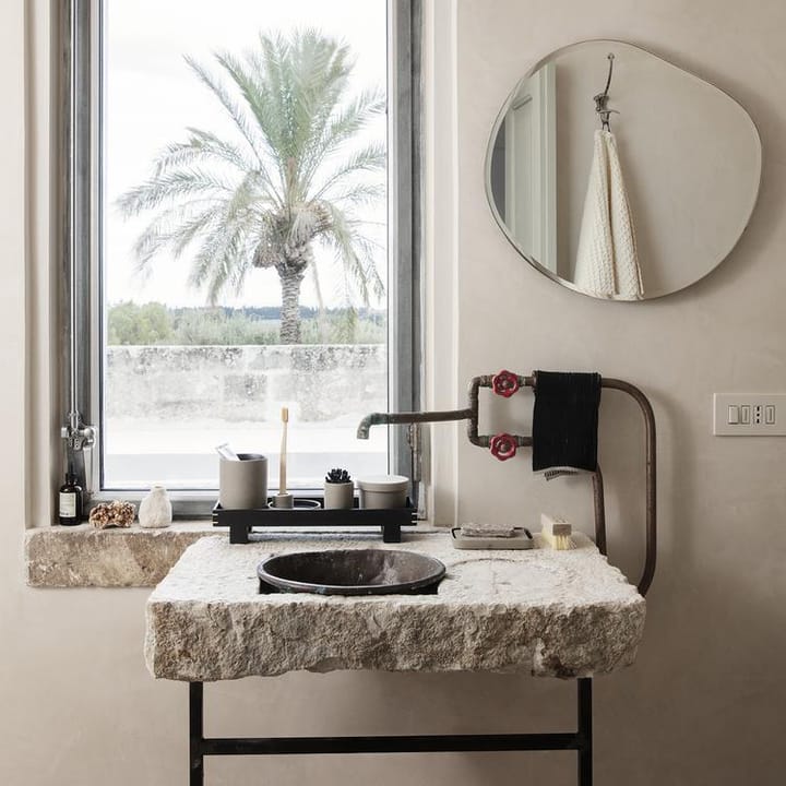 Bon sæbeskål, Beige/Sort Ferm Living