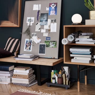 Bon træbakke small - Sortbejdset eg - Ferm Living