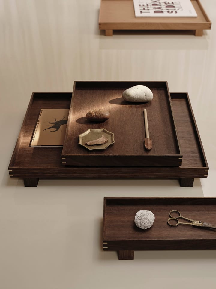 Bon træbakke X-Small, Smoked oak Ferm Living