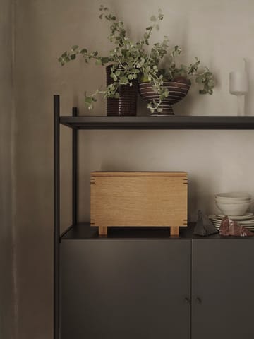 Bon træboks 19x35 cm - Oiled oak - Ferm Living