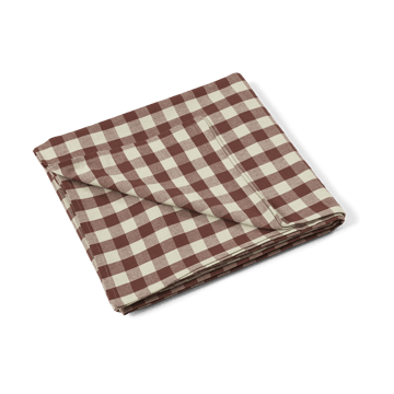 Bothy check dug 150x240 cm - Cinnamon-grey green - ferm LIVING