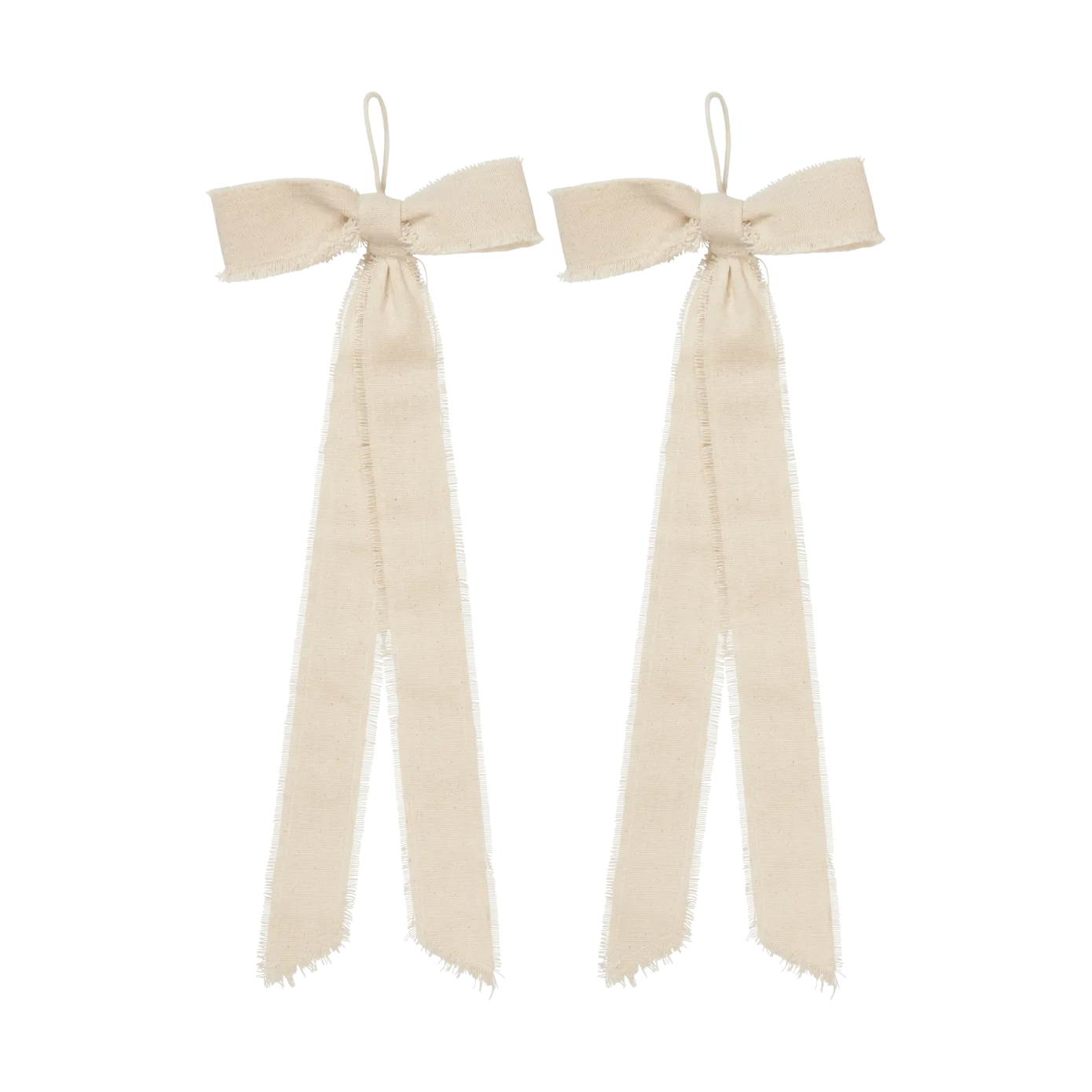 Bow dekorationsophæng small 15x40 cm 2-pak, Natural Ferm Living