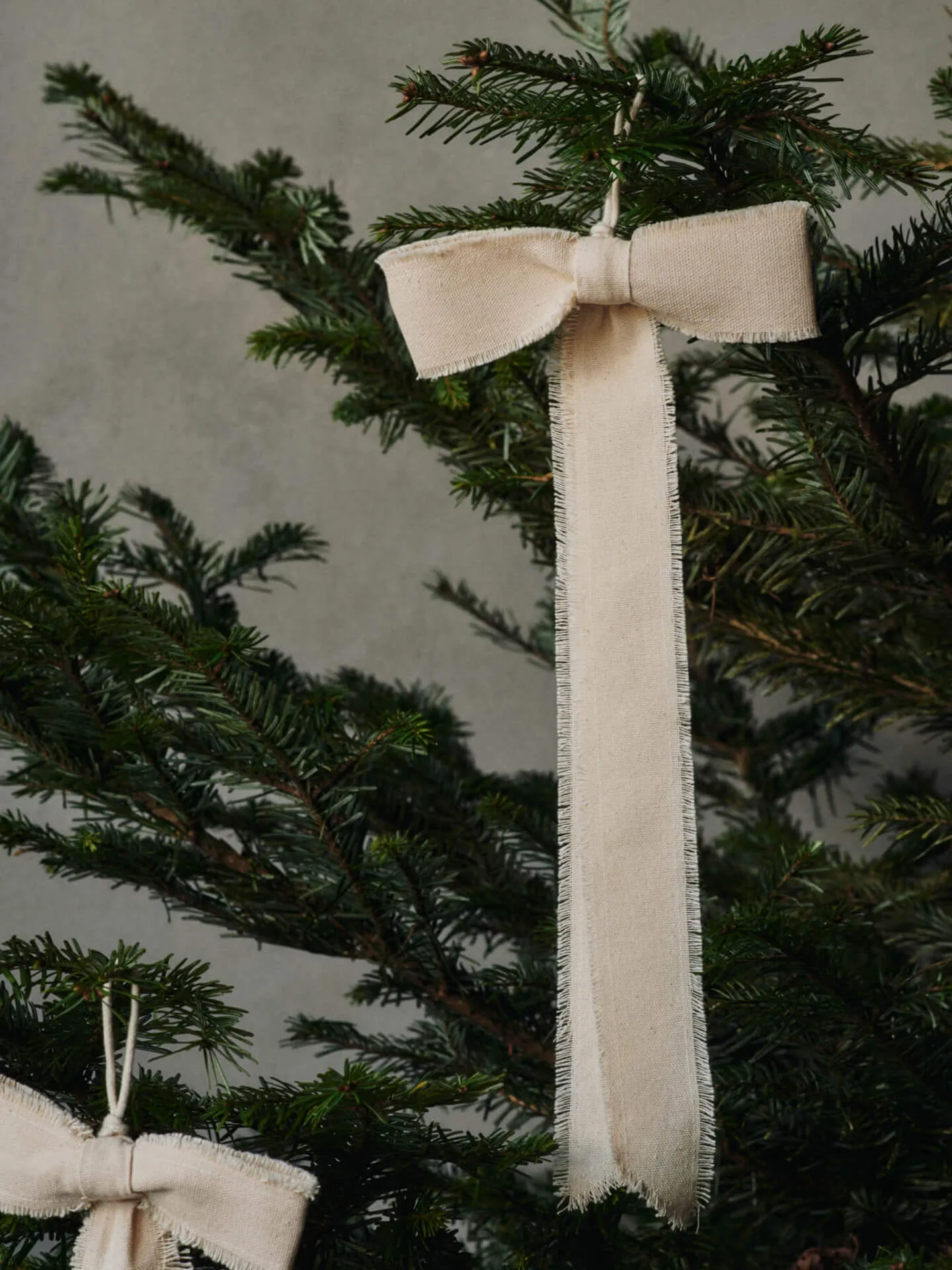 Bow dekorationsophæng small 15x40 cm 2-pak, Natural Ferm Living