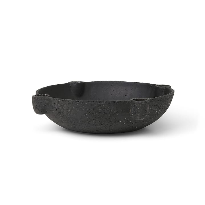 Bowl adventslysestage keramik large Ø27 cm - Mørkegrå - Ferm Living