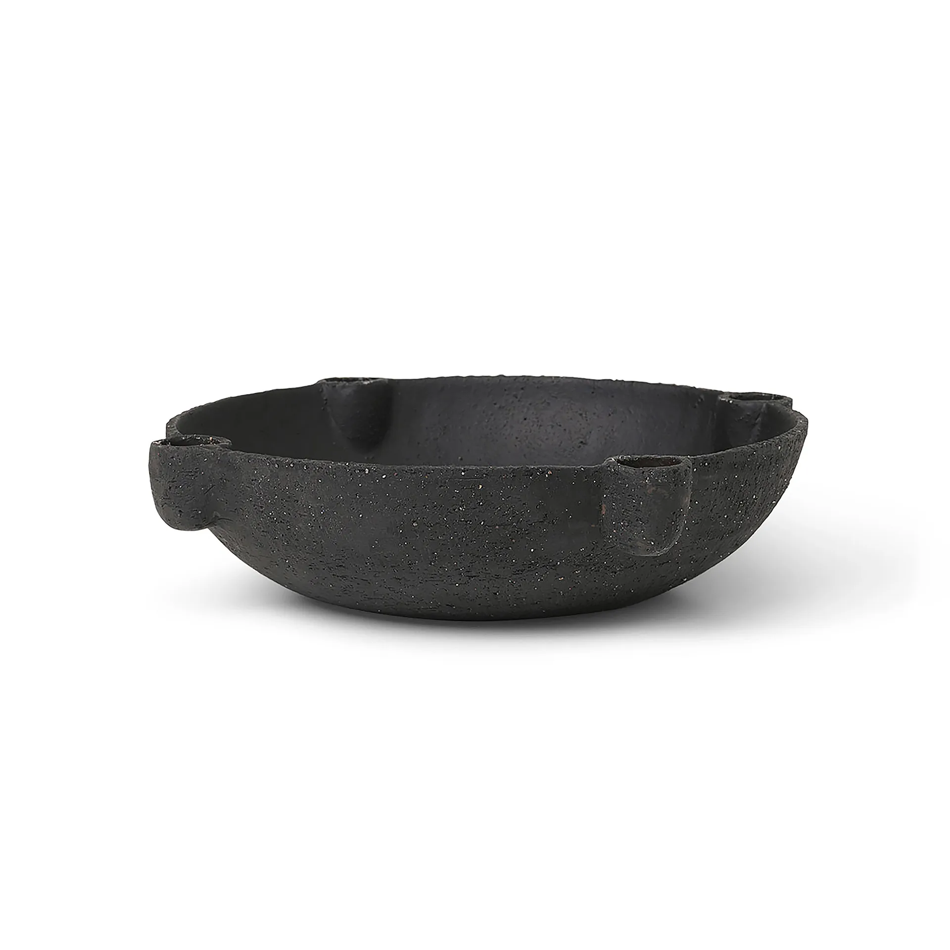 Bowl adventslysestage keramik large Ø27 cm, Mørkegrå Ferm Living