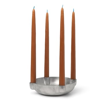 Bowl adventslysestage medium Ø20 cm - Aluminium - Ferm LIVING