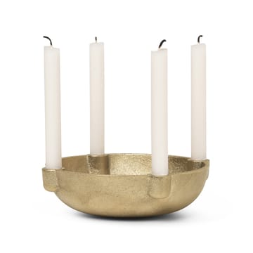 Bowl adventslysestage messing - Brass - Ferm Living