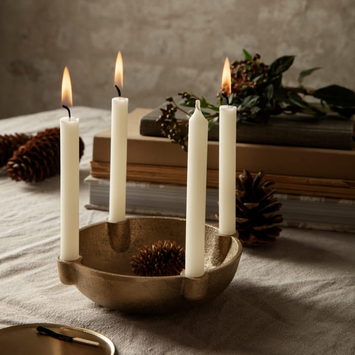 Bowl adventslysestage messing, Brass Ferm Living