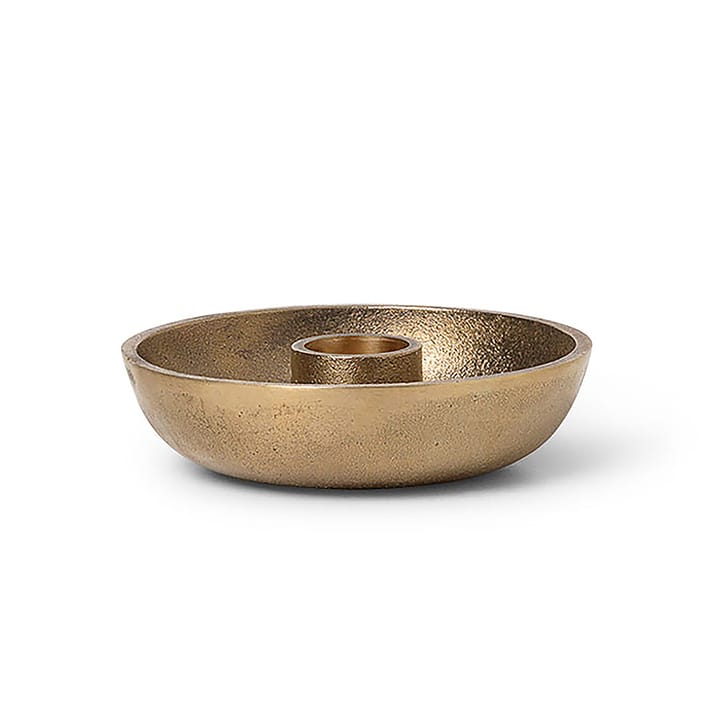 Bowl lysestage Ø10 cm - Messing - ferm LIVING