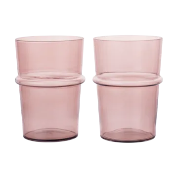 Boya drikkeglas højt 45 cl 2-pak - Mauve - Ferm Living