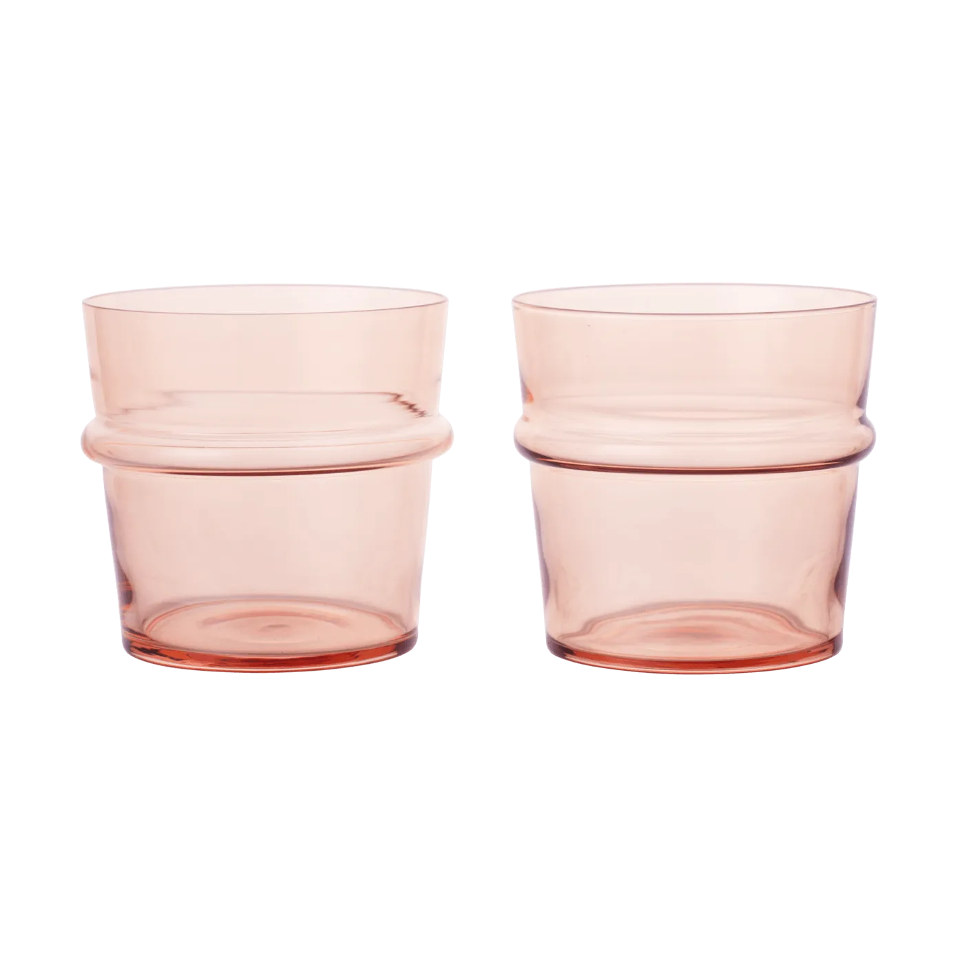 Boya drikkeglas lavt 30 cl 2-pak, Blush Ferm Living