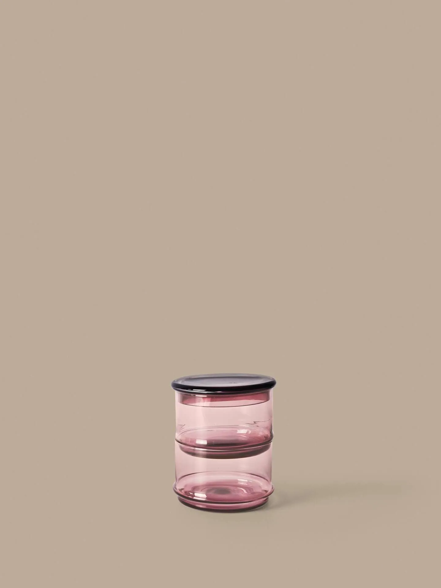 Boya stabelbare beholdere, 2 dele, mauve Ferm Living