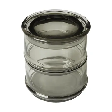 Boya stabelbare beholdere - 2 dele, smoked grey - Ferm Living