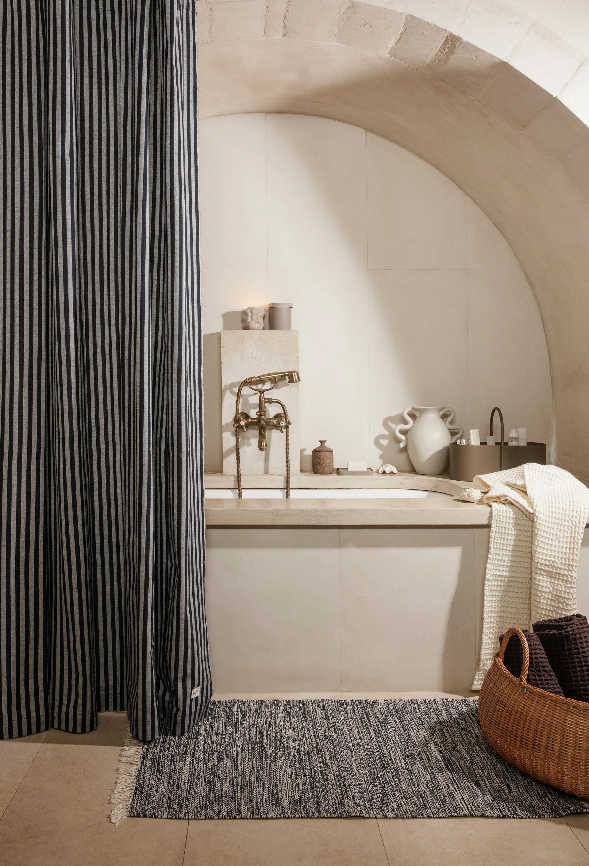 Braided kurv låg, Natural Ferm Living