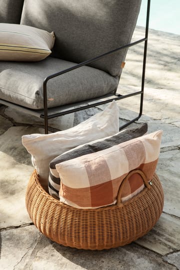 Braided kurv låg - Natural - Ferm Living