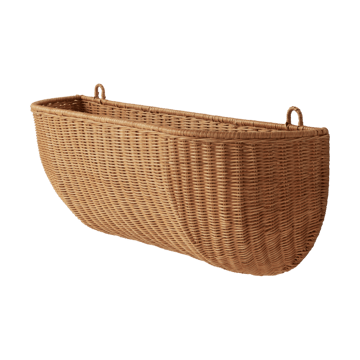 Braided wall pocket vægkurv 25x75 cm - Natural - Ferm Living