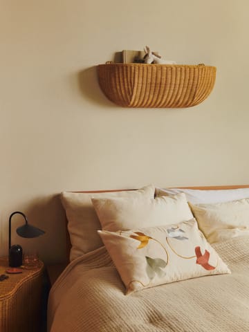 Braided wall pocket vægkurv 25x75 cm - Natural - Ferm Living