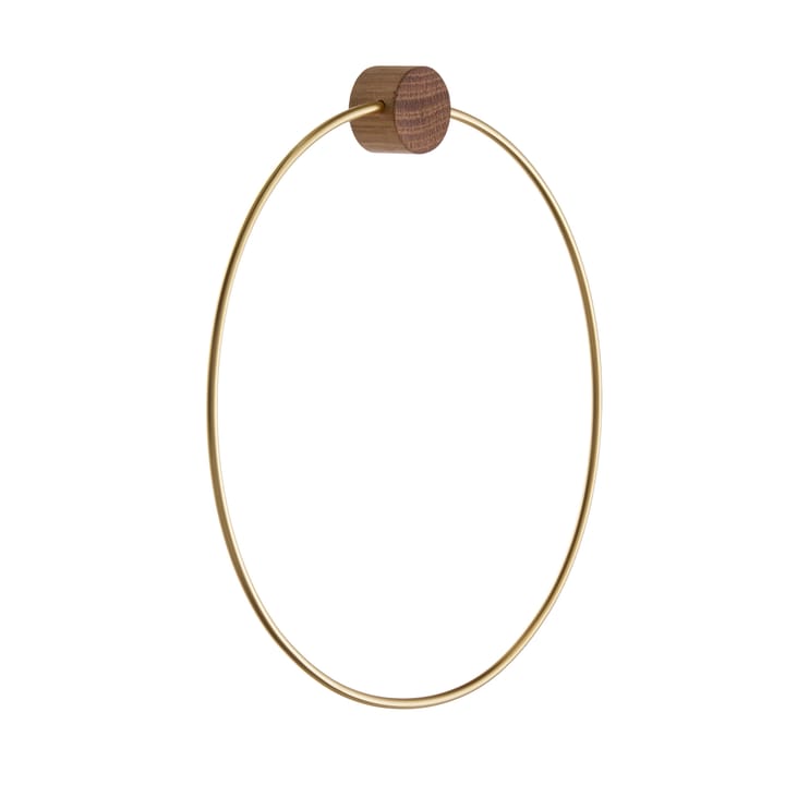 Brass håndklædeholder, Ø 20,5 cm Ferm Living