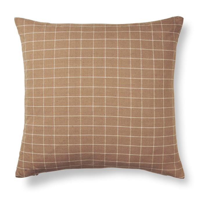Brown pude 50x50 cm - Check - Ferm LIVING