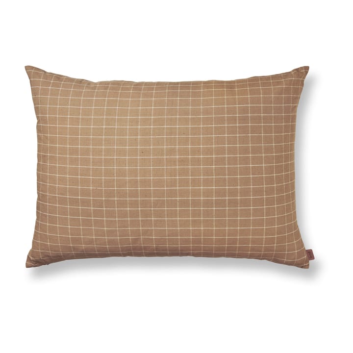 Brown pude 60x80 cm - Check - Ferm LIVING