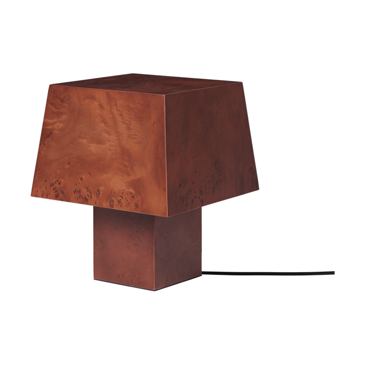 Burl bordlampe 33 cm - Dark stained burl - Ferm Living